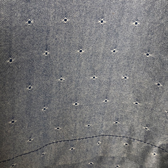 Penguin chambray woven patterned flat front shorts - Picture 3 of 6